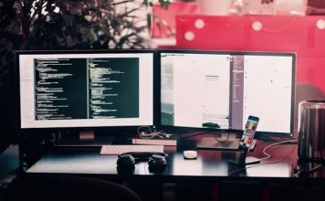 How to get into game development an image of a desktop in the process of game development